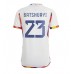 Belgien Michy Batshuayi #23 Borta matchtröja VM 2022 Kortärmad Billigt